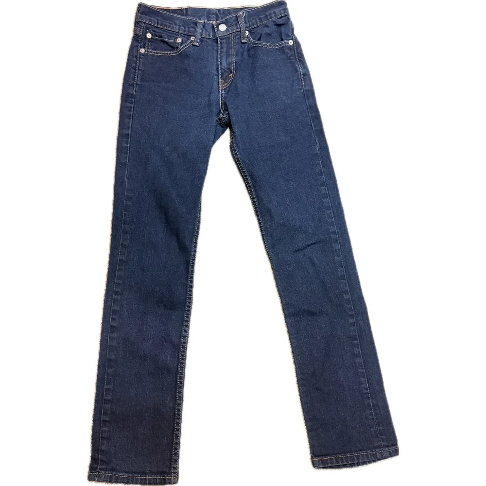 Levis 511 Slim Fit Jeans Mens 29x32 Dark Indigo Blue Denim Pants 04511-4406